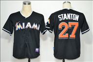 Stanton Black jersey 2012 New Miami Marlins jersey