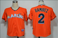 Miami Marlins #2 Ramirez orange 2012 MLB Jersey