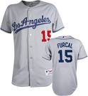 Dodgers #15 Grey Rafael Furcal MLB Jersey