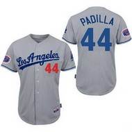 Mixed Order MLB #44 Grey Vicente Padilla Los Angeles Dodgers jersey