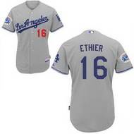 Andre Ethier jersey Gray MLB Los Angeles Dodgers jersey