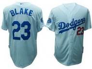  White Dodgers Blake Stitched Replithentic Jersey