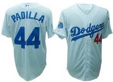 White Vicente Padilla Cool Base Los Angeles Dodgers #44 Jersey