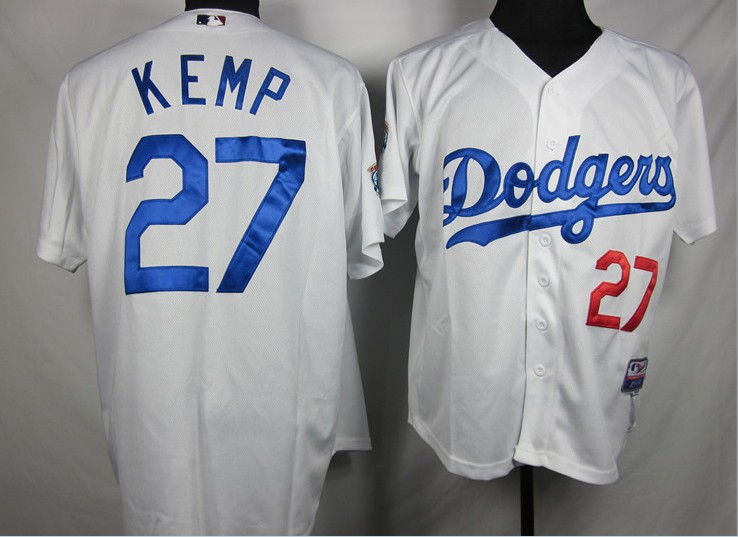  Team Color Matt Kemp MLB MLB Los Angeles Dodgers #27 Jersey