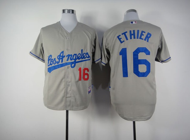 grey Dodgers Andre Ethier MLB Jersey