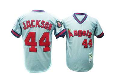 Jackson Jersey: MLB #44 Los Angeles Angels Jersey in Grey