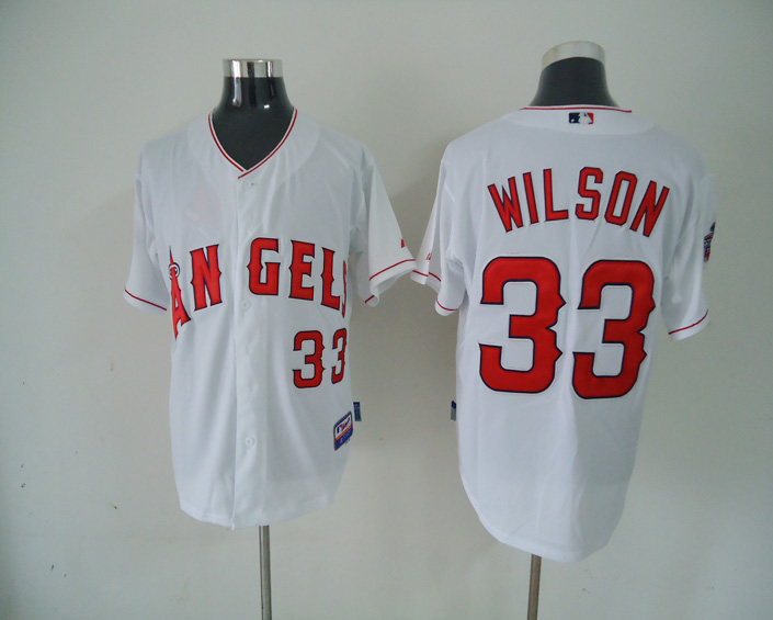 White Wilson Angels #33 Jersey