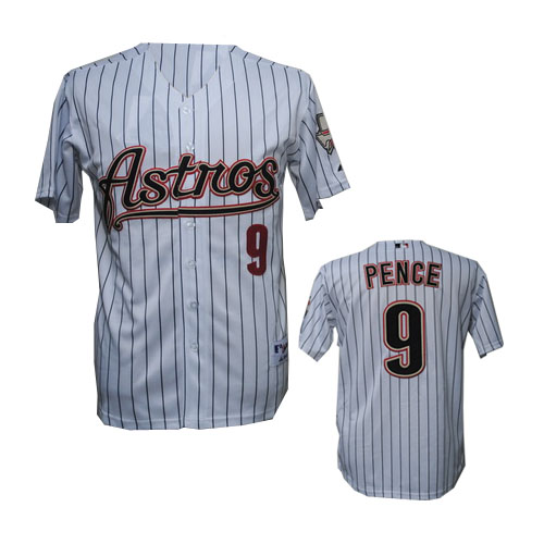 Pence White Jersey, Houston Astros #9 MLB Jersey