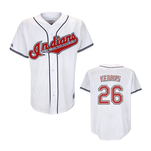 Kearns White Indians Jersey