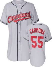 Carmona Jersey: #55 Cleveland Indians Jersey In Team Color