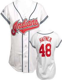 Hafner Jersey: #48 Cleveland Indians Jersey In White