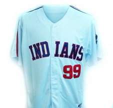 Rick Vaughn Jersey: #99 Cleveland Indians Jersey In White