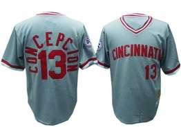 Concepcion Grey MLB Reds Jersey