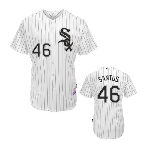 MLB #46 White Santos Chicago White Sox jersey