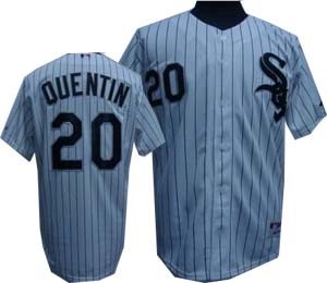 Sox #20 Quentin White Strip MLB Jersey