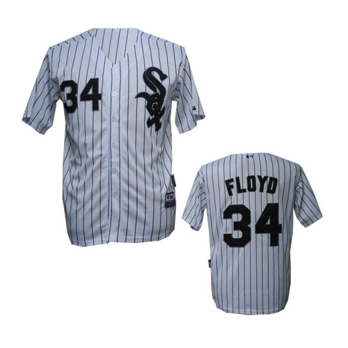 Sox #34 Floyd White MLB Jersey