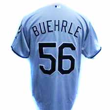 #56 Buehrle Grey Chicago White Sox Jersey