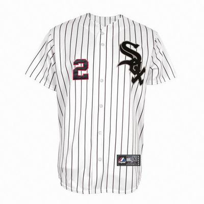 White Fox Home jersey, Chicago White Sox #2 M&N Jersey