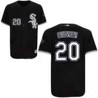 Carlos Quentin Jersey Black Home #20 MLB Chicago White Sox Jersey