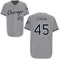 #45 Grey Michael Jordan Chicago White Sox jersey