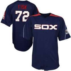 Blue Fisk MLB Chicago White Sox #72 Jersey