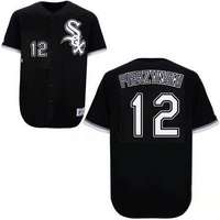 Black A.J. Pierzynski Sox #12 Jersey