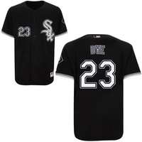 Chicago White Sox #23 Jermaine Dye Home MLB Jersey in Black