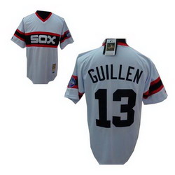 Guillen White Jersey, Chicago White Sox #13 Jersey