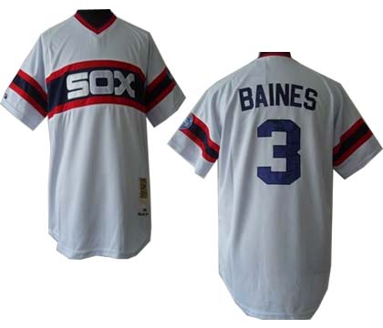 #3 White Baines Chicago White Sox jersey