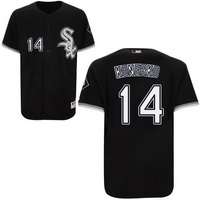 Chicago White Sox #14 Paul Konerko Black Jersey