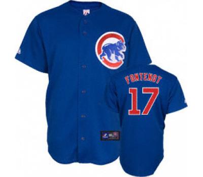 Fontenot Jersey Blue #17 Chicago Cubs Jersey