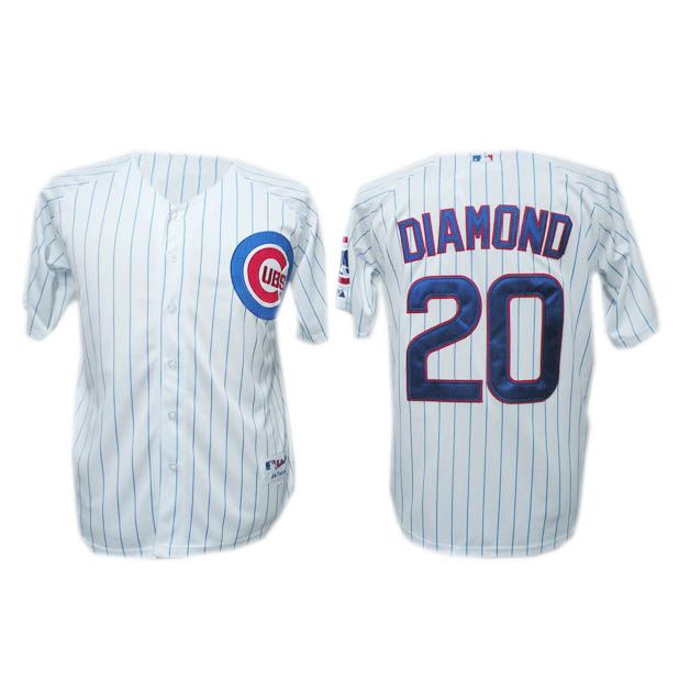 Diamond White Cubs Jersey