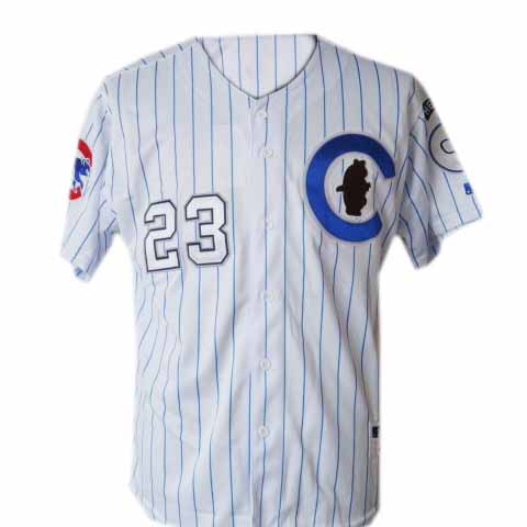 Cubs #23 K. Fukudome Home White Jersey