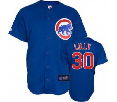 #30 Lilly Blue Chicago Cubs Jersey