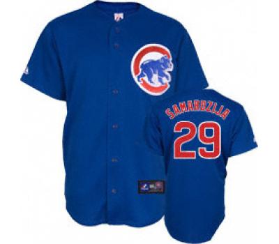 Blue Jeff Samardzija Chicago Cubs #29 Jersey