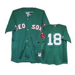 Daisuke Matsuzaka Jersey Green #18 Boston Red Sox Jersey