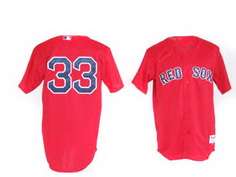 #33 Red Jason Varitek Boston Red Sox jersey