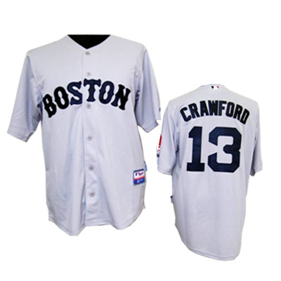 MLB #13 White Lester Boston Red Sox jersey