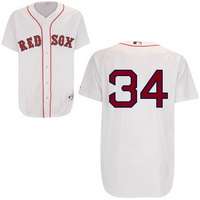 David Ortiz Home White Jersey, Boston Red Sox #31 Jersey