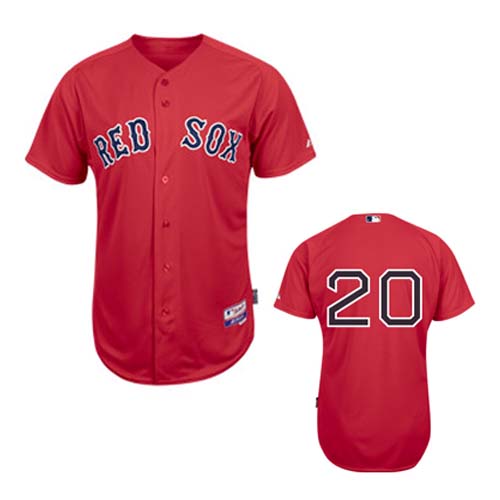 Boston Red Sox #20 Youkilis MLB Jersey in Red