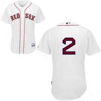 Cool Base #2 White Jacoby Ellsbury Boston Red Sox jersey