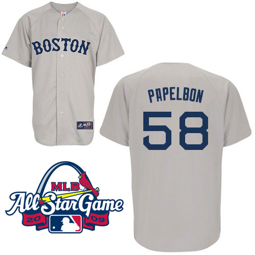 Grey Papelbon Boston Red Sox #58 Jersey