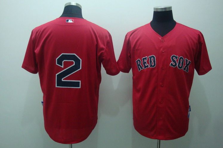 Sox #2 Ellsbury red Jersey