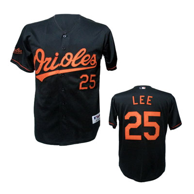 Black Lee Jersey, MLB Baltimore Orioles #25 Jersey