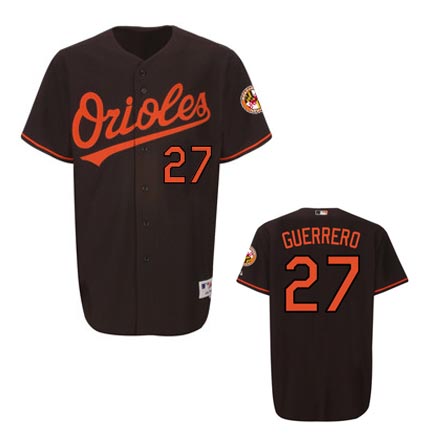 Black Guerrero MLB Baltimore Orioles #27 Jersey