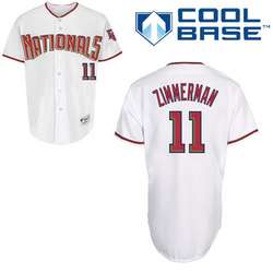 Zimmerman White jersey MLB Washington Nationals jersey