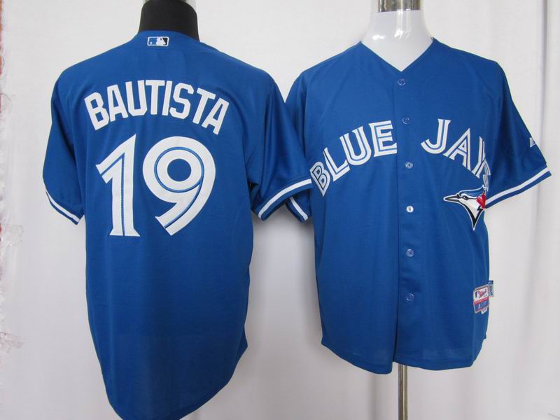 Blue bautista Jersey, MLB Toronto Blue Jays #19 coolbase Jersey