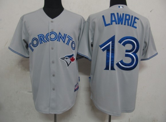 Grey Lawrie Jersey, MLB Toronto Blue Jays #13 Jersey