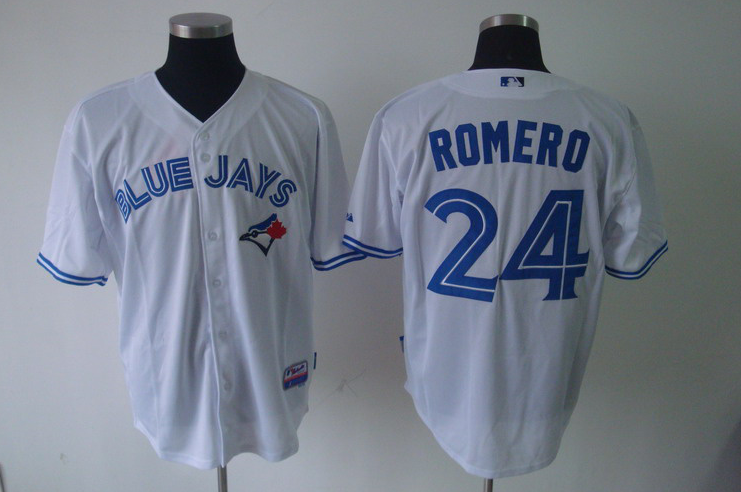 White Jays Romero MLB Jersey