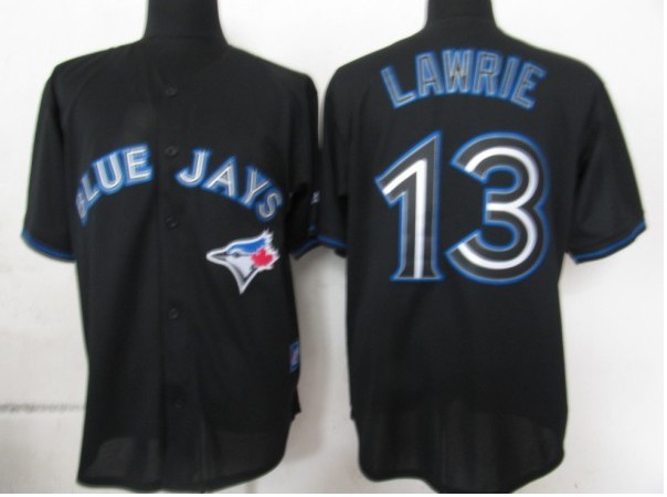 MLB Toronto Blue Jays #13 Lawrie Jersey in black